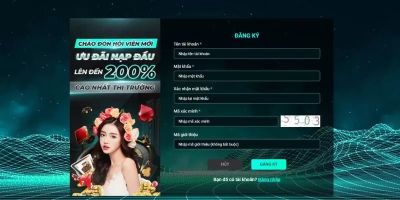 Tạo tài khoản 8day siêu đơn giản trong vài giây Tạo tài khoản 8day siêu đơn giản trong vài giây