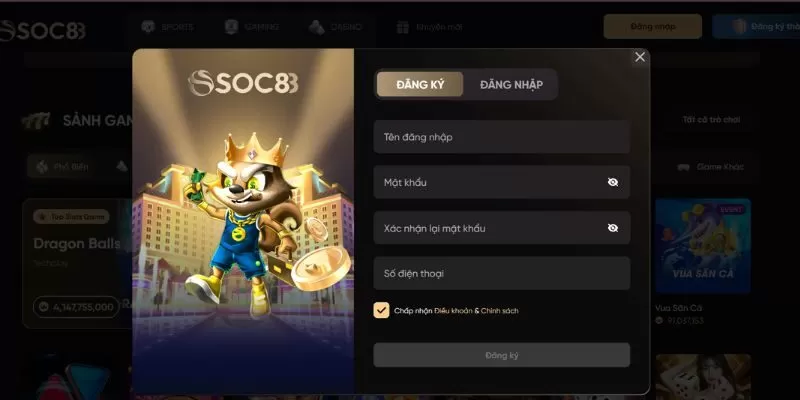 Chi tiết các thao tác đăng ký Soc88 nhanh chóng và đơn giản Chi tiết các thao tác đăng ký Soc88 nhanh chóng và đơn giản