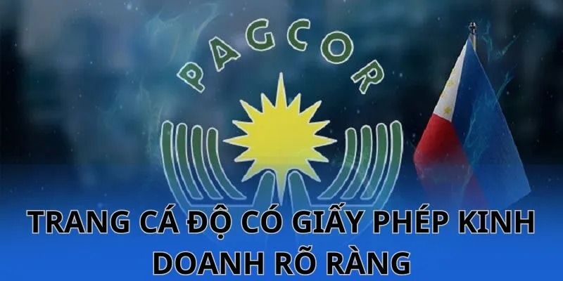 Trang cá độ bóng đá uy tín phải có giấy phép kinh doanh rõ ràng